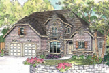 European House Plan - Wedgewood 67610 - Front Exterior