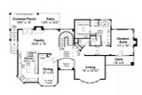 Southwest House Plan - Stratton 67669 - 2nd Floor Plan