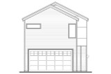 Modern House Plan - Merino 67676 - Rear Exterior