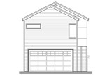 Modern House Plan - Merino 67676 - Rear Exterior
