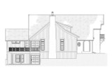 Tudor House Plan - Ada 67811 - Left Exterior