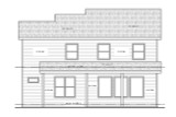 Farmhouse House Plan - Lillian Modern 67829 - Rear Exterior