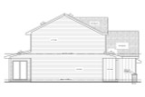 Farmhouse House Plan - Lillian Modern 67829 - Left Exterior