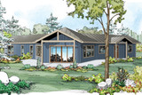 Ranch House Plan - Alder Creek 67857 - Rear Exterior