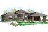 Southern House Plan - Alder Springs 67885 - Front Exterior