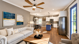 Secondary Image - Cottage House Plan - 67966 - Great Room