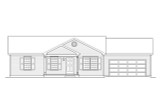 Ranch House Plan - 67976 - Front Exterior