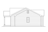 Ranch House Plan - 67976 - Right Exterior
