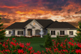 Ranch House Plan - 68016 - Front Exterior