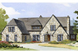 Tudor House Plan - Raven 68168 - Front Exterior