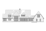 Tudor House Plan - Raven 68168 - Rear Exterior