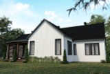 Farmhouse House Plan - Maple Way 2 68200 - Left Exterior