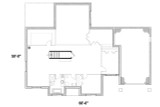 Farmhouse House Plan - Maple Way 2 68200 - Basement Floor Plan