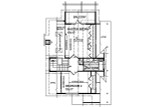 Secondary Image - Cottage House Plan - Seabreeze 68219 - 2nd Floor Plan