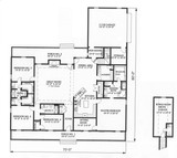 Country House Plan - 68315 - 1st Floor Plan