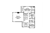 Secondary Image - Lodge Style House Plan - Echo Hollow 68543 - 2nd Floor Plan