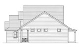 Farmhouse House Plan - Chamberlain 68604 - Right Exterior