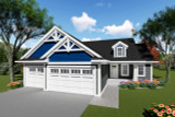 Craftsman House Plan - 68701 - Front Exterior