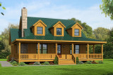 Country House Plan - Pea Ridge 68704 - Front Exterior
