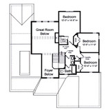 Farmhouse House Plan - The Rainier 68765 - 2nd Floor Plan