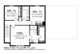 Secondary Image - Farmhouse House Plan - 68889 - 2nd Floor Plan