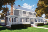 Farmhouse House Plan - Bluestem 68912 - Front Exterior