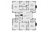Secondary Image - Farmhouse House Plan - Bluestem 68912 - 2nd Floor Plan