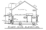 Craftsman House Plan - Costello 68953 - Right Exterior