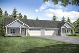 Cottage House Plan - Dewberry 69000 - Front Exterior