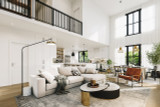 Modern House Plan - Montana 69027 - Living Room