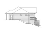 Craftsman House Plan - Manorwood 69216 - Left Exterior