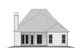 Secondary Image - European House Plan - 69231 - Rear Exterior