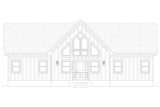 Ranch House Plan - 69277 - Front Exterior