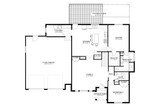 Cottage House Plan - Hatchett 69301 - 1st Floor Plan