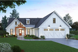 Farmhouse House Plan - Hidden Creek 69325 - Front Exterior