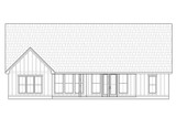 Secondary Image - Farmhouse House Plan - Hidden Creek 69325 - Rear Exterior