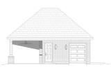 Traditional House Plan - Rollingwood 69339 - Right Exterior