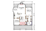 Bungalow House Plan - 69573 - 1st Floor Plan