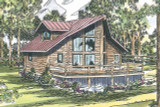 A-Frame House Plan - Sylvan 69634 - 