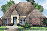 European House Plan - Bogalusa 69716 - Front Exterior
