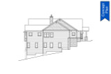 Craftsman House Plan - Clear Creek 69899 - Left Exterior