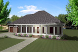 Country House Plan - 69925 - Front Exterior