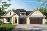European House Plan - Gretna Falls FB 69985 - Front Exterior