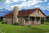 Cottage House Plan - 70012 - Front Exterior