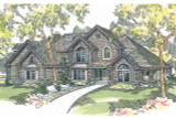 Classic House Plan - Bellingham 70051 - Front Exterior