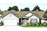 Traditional House Plan - 70094 - Front Exterior
