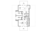 Farmhouse House Plan - Three Oaks Barn 70107 - 2nd Floor Plan