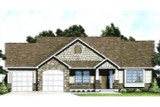 Traditional House Plan - 70126 - Front Exterior
