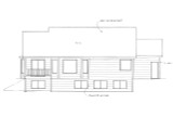 Secondary Image - Traditional House Plan - 70126 - Rear Exterior
