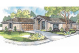 Mediterranean House Plan - Jacobsen 70169 - Exterior